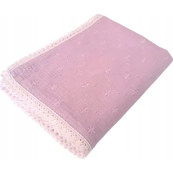 Zavinovačka MUŠELÍNOVÁ DEKA ZAVINOVAČKA BAVLNĚNÁ DO KOČÁRKU 80x100 cm LIKE MOSES