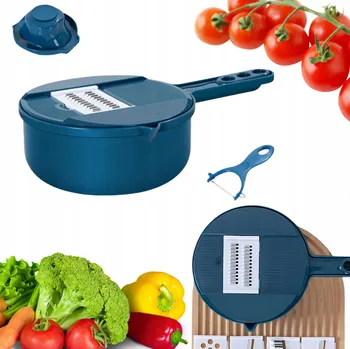 Kráječ na chleba Szatkownica do Warzyw Tarka Krajalnica Kuchyňský kráječ na strouhání salátů 7v1