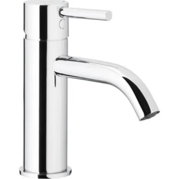 Vodovodní baterie KFA Armatura 5822-815-00 - Umyvadlová baterie + výpusť NEDA 16,5 cm lesklý chrom