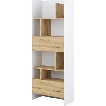 Knihovna Regál Bed-Concept BC-22, Barva: bílá / dub artisan MIRJAN 5903211344473