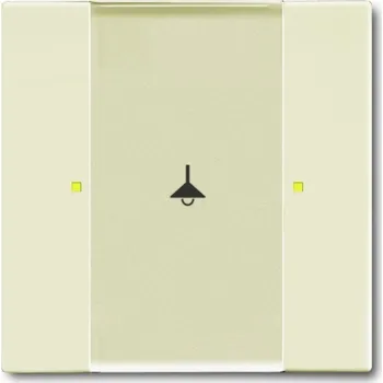 vypínač Prvek ovládací 1-/2násobný ABB Future linear, Solo, Solo carat 2CKA006115A0217 slonová kost