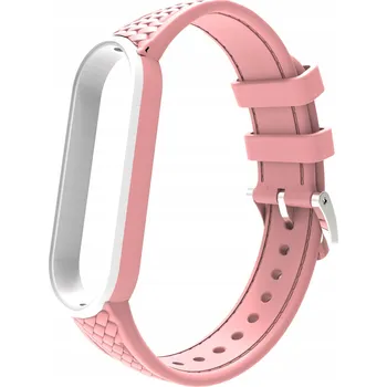 Řemínek na hodinky Řemínek pro Mi Band 5/6 Xiaomi 20mm růžový