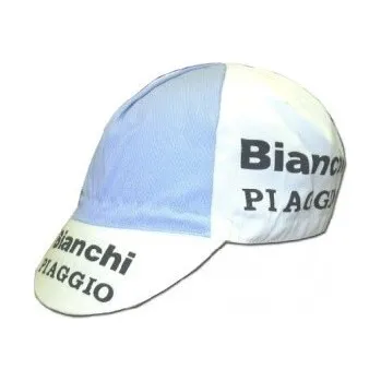 Pokrývka hlavy Cyklistická čepice Profi Retro Bianchi