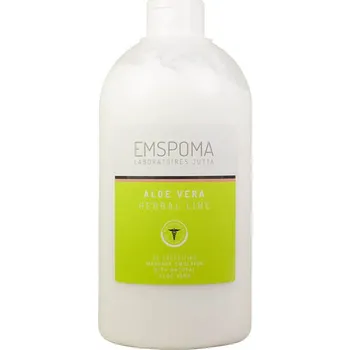 Masážní přípravek EMSPOMA Aloe vera herbal 1000 ml