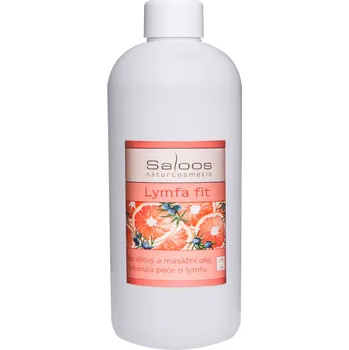 Masážní přípravek Saloos Tělový masážní olej Lymfa fit 500ml