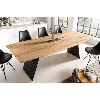 Jídelní stůl Masivní jídelní stůl - Grand Oak, divoký dub, 200 cm