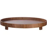 Servírovací tác/podnos na nožičkách Asa Selection WOOD P.40cm hnědý