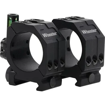 Puškohled Montážní kroužky Picatinny s integrovanou libelou – 30mm, nízké