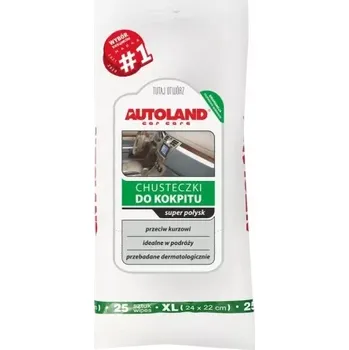 AUTOLAND Utěrky na kokpit lesklý efekt 25ks