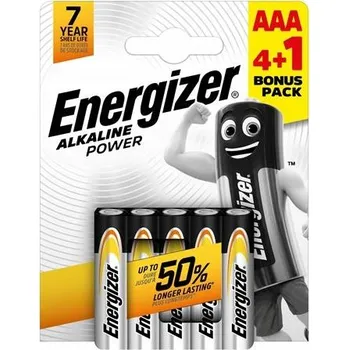 Článková baterie Alkalická baterie Energizer AAA (R3) 4 ks