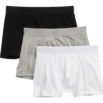 Pánské spodní prádlo trenky GAP CTTN Trunk 3 Pack - Multi XL