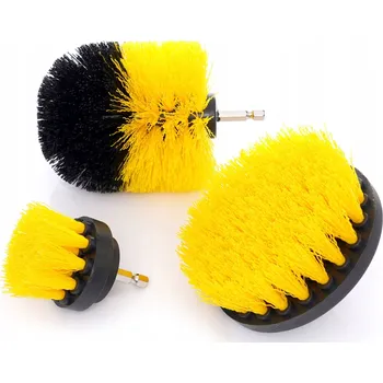 Drátěný kartáč szczotki na wiertarkę 3 szt. czyszczące