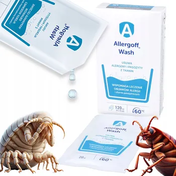 Prací gel ALLERGOFF PROFESIONÁLNÍ KONCENTRÁT NA PRANÍ PROTI ALERGENŮM, ROZTOČŮM, PLOŠTICÍM, VŠÍM A BLECHÁM