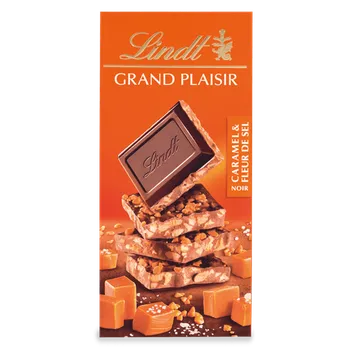 Cukrovinka LINDT Lindt Grand Plaisir čokoláda caramel& fleur de sel