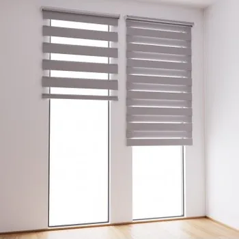 Roleta Roleta Den a Noc na panoramatické okno Ocelová