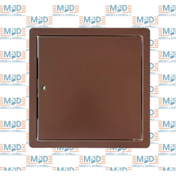 Revizní dvířka Revizní dvířka 300x300 mm hnědá uzamykatelná (300*300 mm revizní dvířka hnědá uzamykatelná)