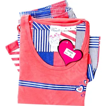 Dámské pyžamo Benter Dámské pyžamo Vlomolla - My dream Barva: Oranžová, Velikost: XL