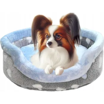 Pelíšek pro psa Plyšová kotec potah pelíšek jorkšíra, maltipoo, čivavu, špice ⌀45