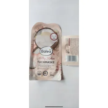 Pleťová maska 6x Balea Pleťová maska Milky Kokos, 1 ks