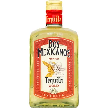 Rum Dos Mexicanos Gold 38% 0,7l (holá láhev)