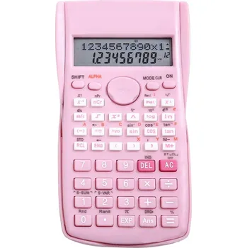 IP kamera Vědecká kalkulačka 12-místná 240 funkcí růžová pro studenty