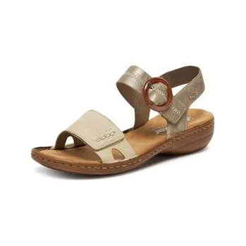 Dámské sandále Rieker Sandály 608Z3-60 Béžová 42