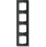 Rámeček čtyřnásobný ABB Future linear 2CKA001754A4422 mechová černá
