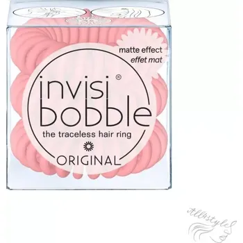 invisibobble® ORIGINAL Matte Me, Myselfie & I gumičky 3ks růžová (Spirálová gumička poskytuje silný úchop, nezanechává otlak, netahá a nezamotává se.)
