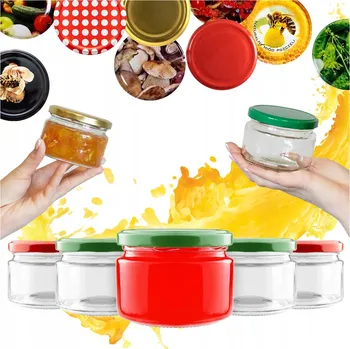 Sklenice Sklenice na zavařeniny Bimberek Poma 265 ml 50 kusů