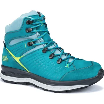 Dámská treková obuv turistické boty dámské HANWAG Bluecliff Lady ES Icefall/Sulphur - 37,5