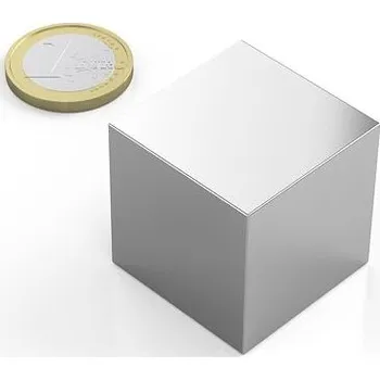 Dekorativní magnet Neodymový magnet kostka 30 mm, síla cca 44 kg