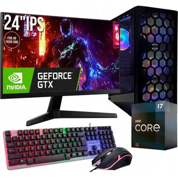 Stolní počítač HERNÍ SADA INTEL I7|GTX 1660|16GB|SSD|WIN