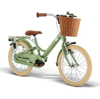 Dětské kolo PUKY Dětské kolo 16" YOUKE CLASSIC, retro green