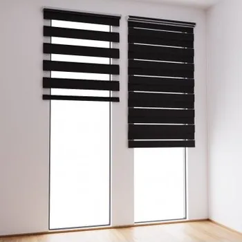 Roleta Roleta Den a Noc na francouzské okno Černá