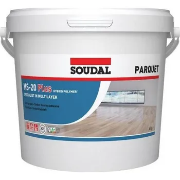 Průmyslové lepidlo SOUDAL Lepidlo na parkety MS-20 Plus 18 kg
