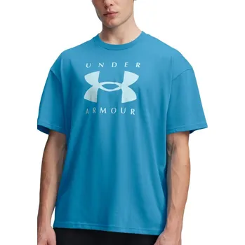 Pánské tričko Triko Under Armour UA M HW OS Branded SS 1389146-452 Velikost XXL