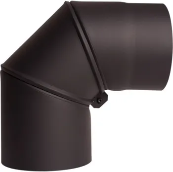 Kouřovod V.A.P.K. Koleno 90°/160 mm/1,5 mm nastavitelné