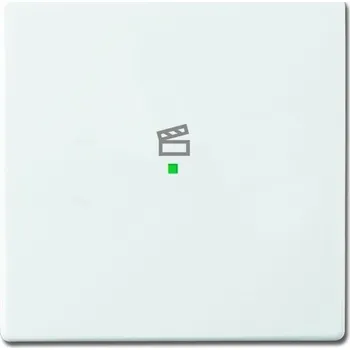 vypínač Kryt 1násobný, symbol "scény" ABB Future linear, Solo, Solo carat, Busch-axcent 2CKA006220A0148 studio bílá