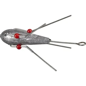 Umělá nástraha Aquantic zátěž Klappkrallen Blei hmotnost 125g