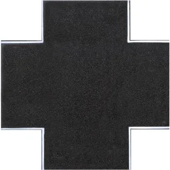 Modelová železnice asfaltová křižovatka s&nbsp;drážkou pro magnetický pásek Vollmer 48292