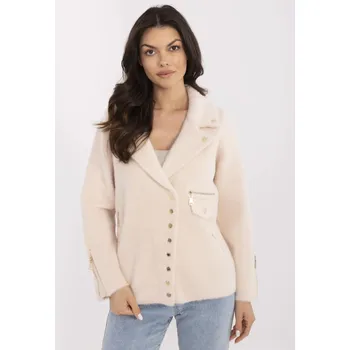 Světle béžová přechodová bunda MBM-