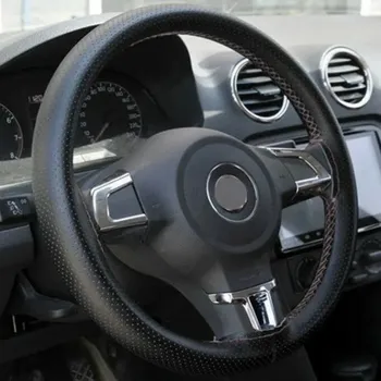 Potah na volant Potah volantu perforovaný černý 38cm