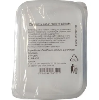 Péče o ruce Tomfit parafínový zábal základní 200 g