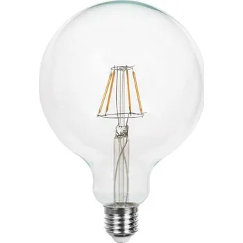 Žárovka V-TAC LED filament žárovka E27 G125 12W Teplá bílá 2500 - 3000K
