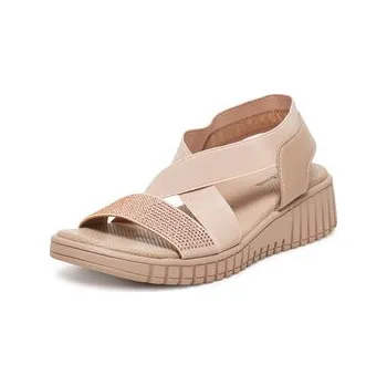 Dámské sandále Sandály Clara Barson R24AW02800 Béžová 36