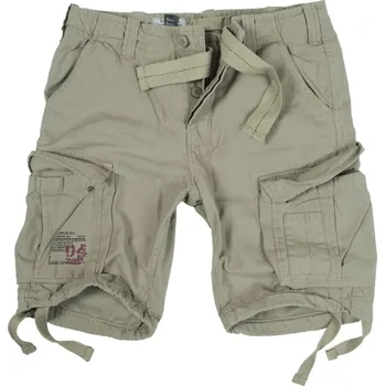 Pánská móda Kraťasy Airborne Vintage Shorts - světle olivové, 3XL