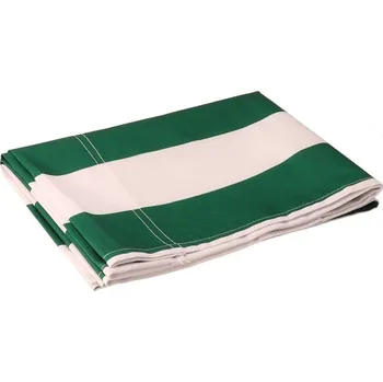 Zahradní lehátko Potah na zahradní lehátko 107 x 42 cm - zelené pruhy