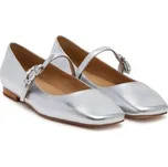 Baleríny Alma En Pena V250516 Stříbrná 39