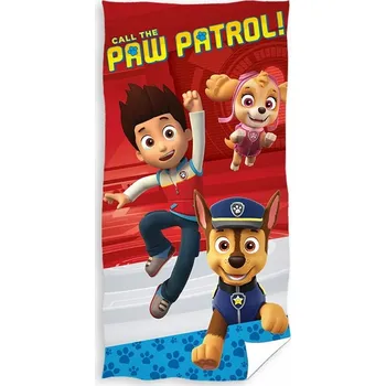 Dětská osuška koupelová 70x140 Tlapková patrola Pejsci BAVLNA