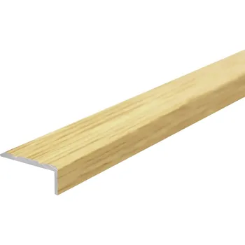 Podlahová lišta Profilteam schodová lišta samolepící 25x10x1200 Dub světlý P25